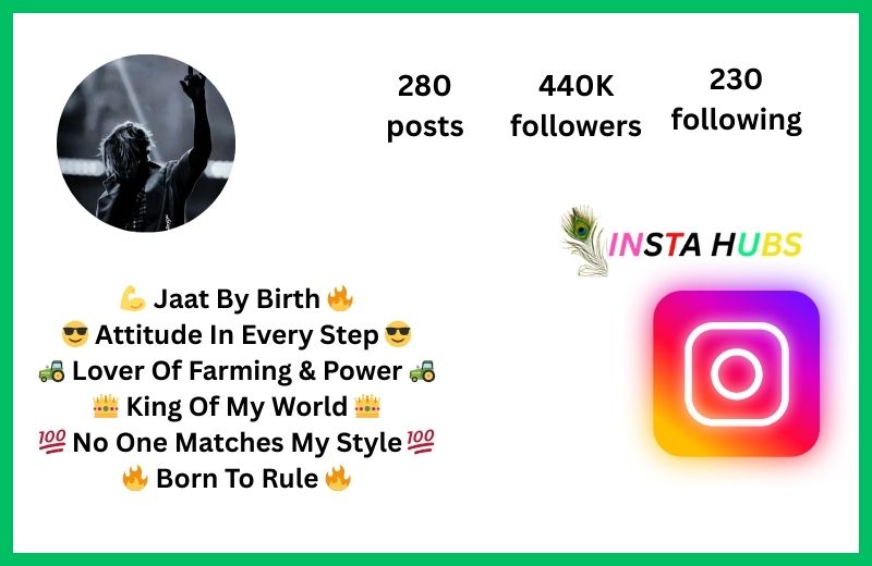 Jaat Bio For Instagram
