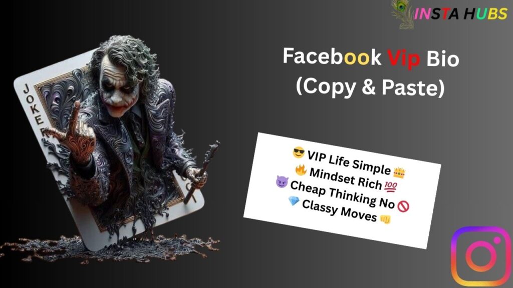 {300+} Facebook Vip Bio|Facebook Vip Bio Style (2026)