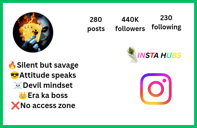 Gangster Bio For Instagram For Boy