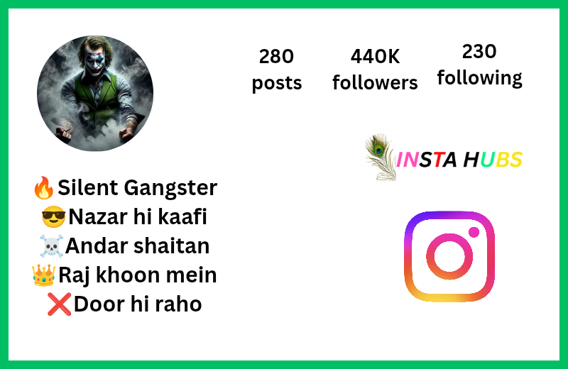 Gangster Bio For Instagram For Girl