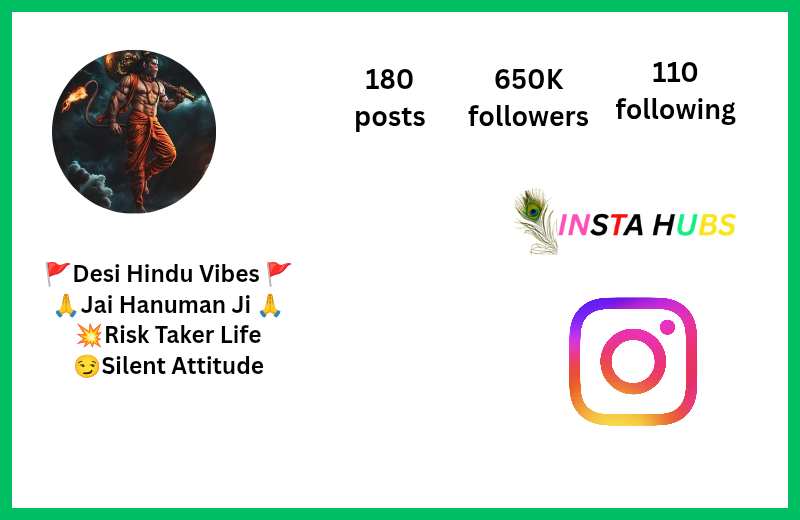 Instagram Bio for Hanuman Bhakt 