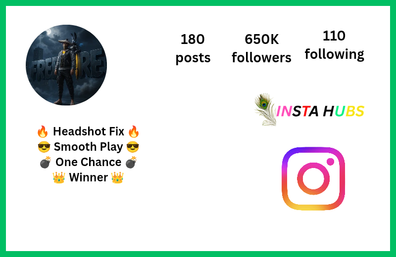Free Fire Bio For Instagram Stylish