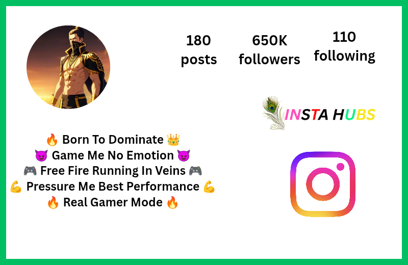 Free Fire Bio For Instagram For Boy