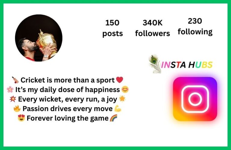 {160+} Best Instagram Bio For Cricket Lovers (Copy & Paste)