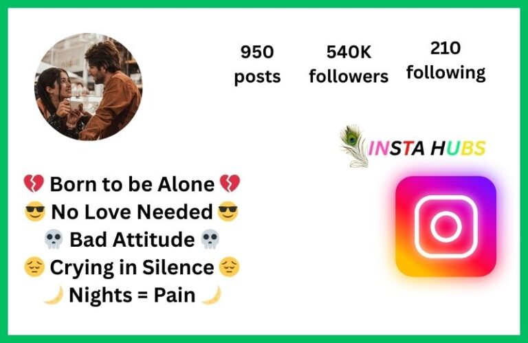 Heart Broken Bio For Instagram