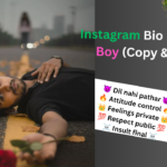 Instagram Bio For Single Boy- Attitude & Stylish VIP Bio 2026